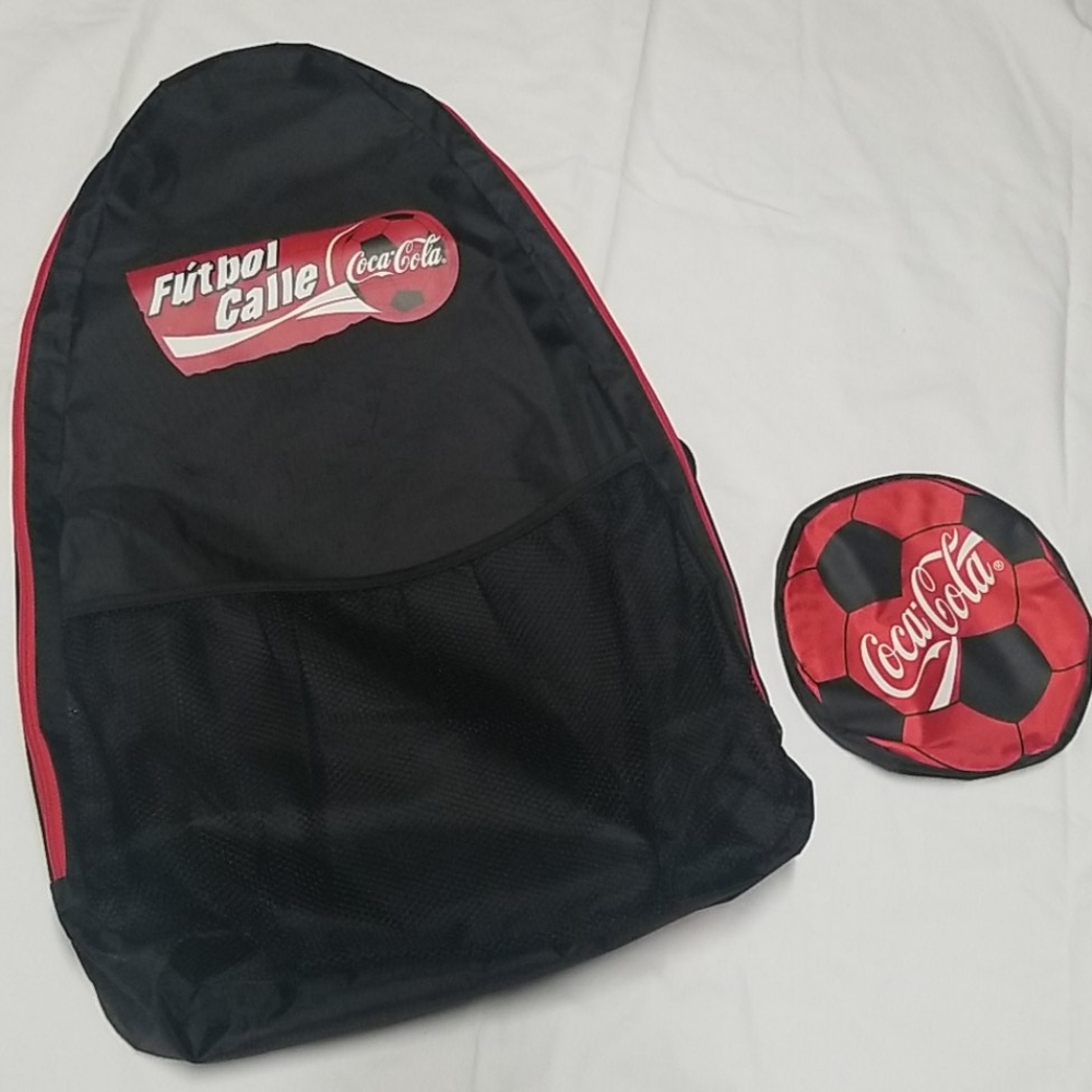 Coca Cola One Strap Back Pack with Small P…